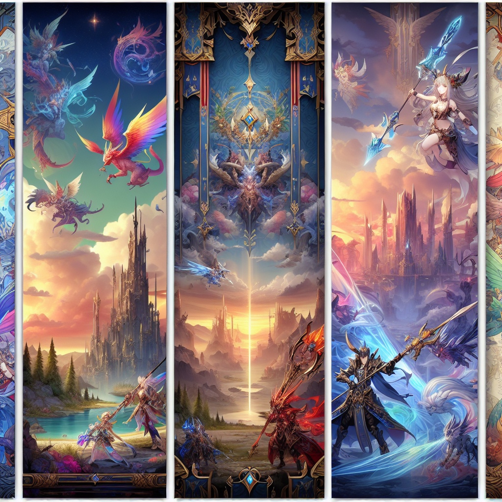 Desain wallpaper epik untuk penggemar legenda seluler Desain wallpaper epik untuk penggemar legenda seluler