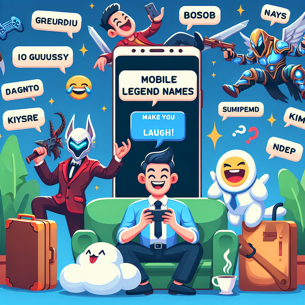 Nama-Nama Mobile Legend Lucu yang Bikin Ngakak