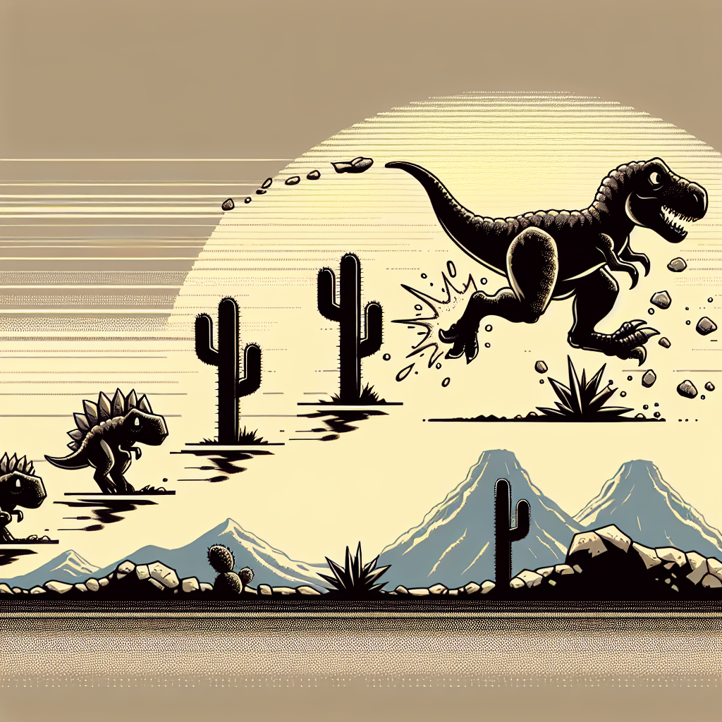 Dino Run: Evolusi Game Dinosaurus Offline Google Chrome